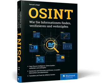 OSINT Rheinwerk Buch Cover